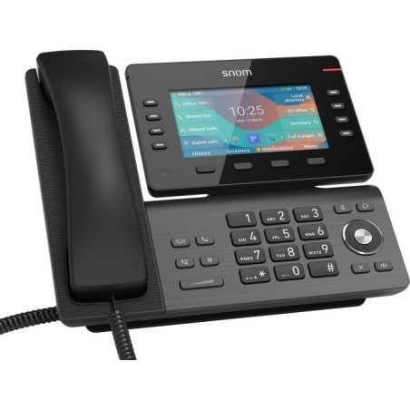 00004535 snom D862 Ip Phone Black Lcd