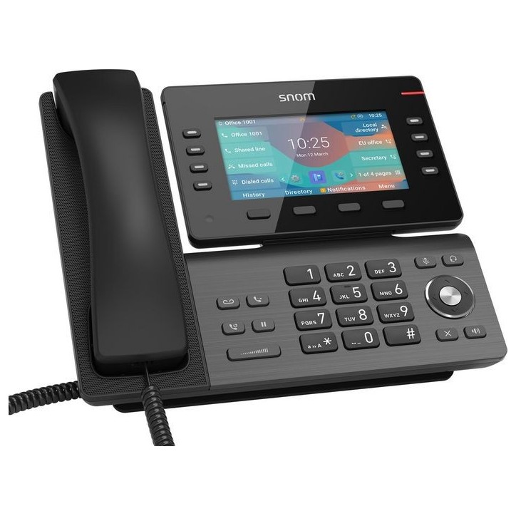 00004535 snom D862 Ip Phone Black Lcd