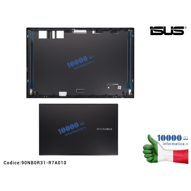 Cover LCD ASUS VivoBook 15 K513 X513 [3 FORI] (Bespoke Black) X513F X513FA X513FF K513E K513EA K513F K513FP 13N1-BAA0102 13N1-BA