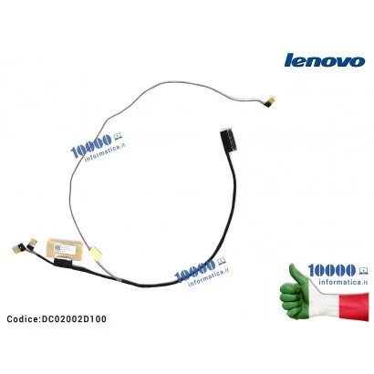 Cavo Flat LCD LENOVO [BIUY1] Yoga 510-14ISK (80S7) 510-14AST (80S9) 510-14IKB (80VB) Flex 4 1580 (80VE) 4-1570 (80SB) 4-1480 (80VD) 4-1435 (80SC) 4-1470 (80SA) DC02002D100 5C10L45902 FRU5C10L45902