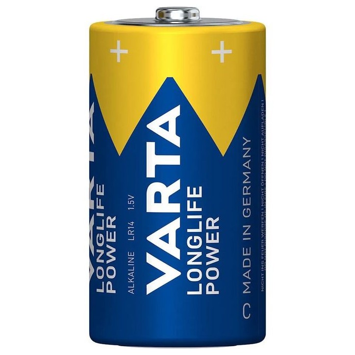 04014211111 Varta Batterie Alkaline, Baby, C, LR14, 1.5V 1Pcs