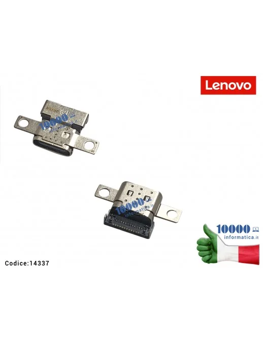 14337 Connettore DC Power Jack LENOVO ThinkPad E14 E15 Gen 2 Gen 3 L14 L15 (21E3) (21E4) (21EB) (21EC)