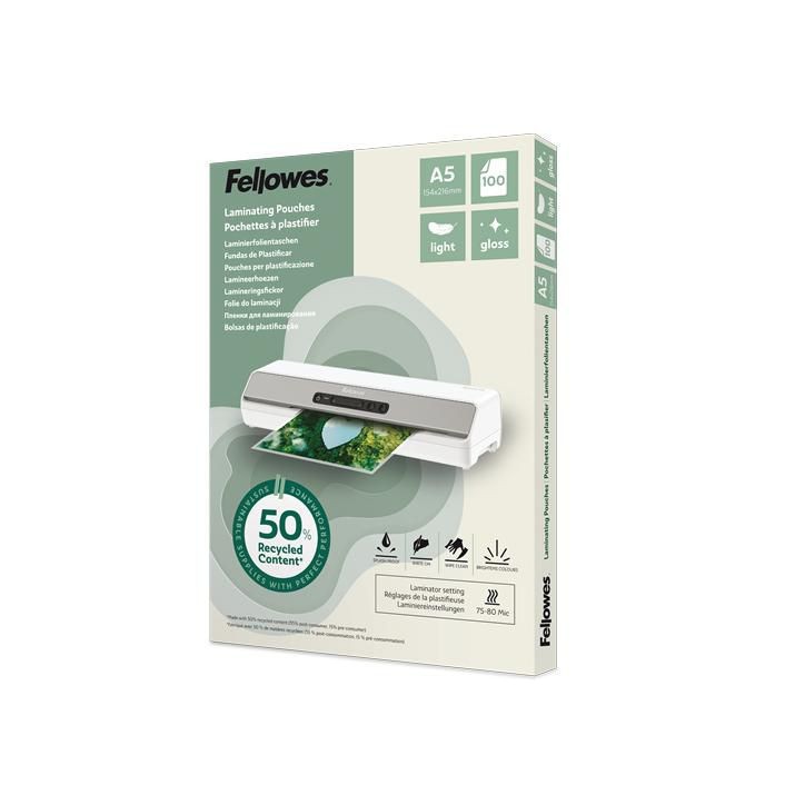 100143440 Fellowes Laminator Pouch 100 Pc(S)