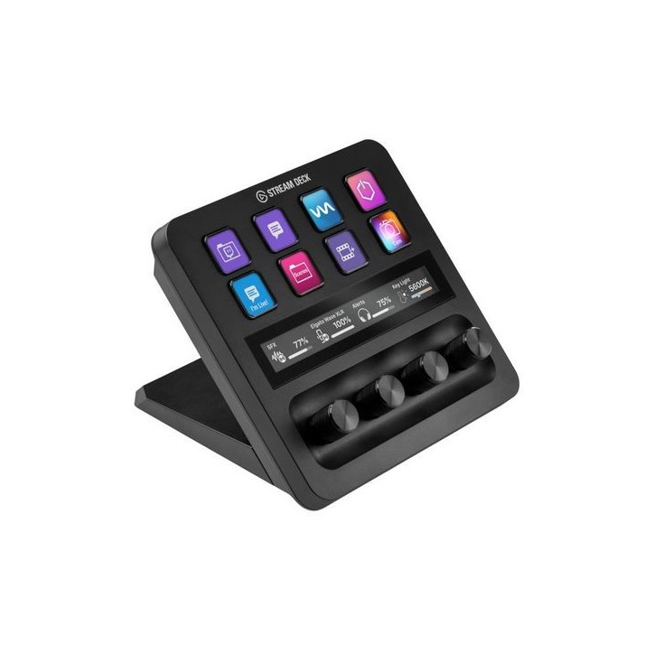10GBD9901 Elgato Stream Deck + Bearbeitung Black 8 Buttons