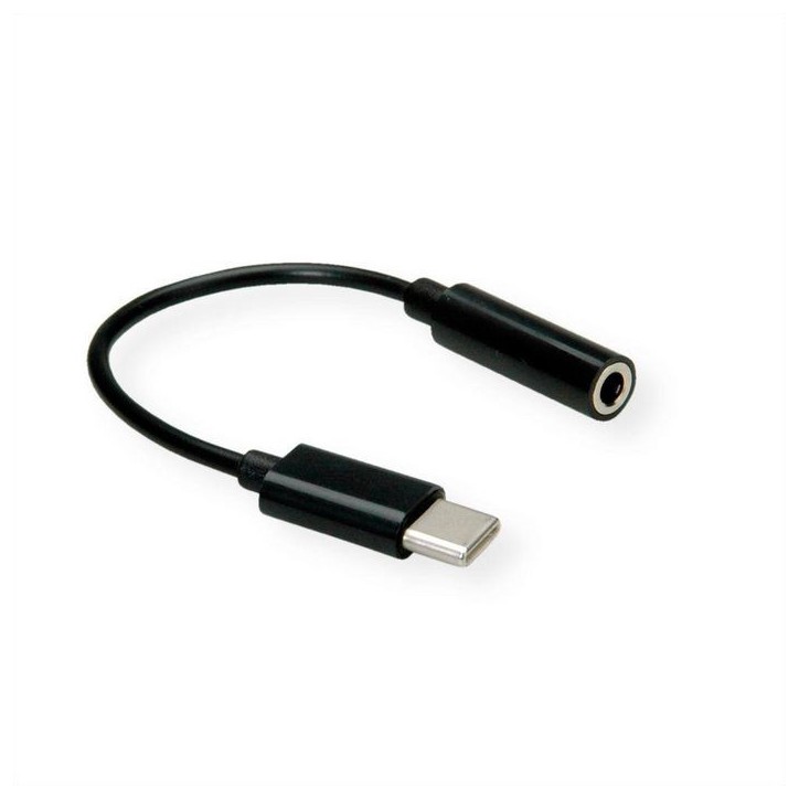 12.99.3214 Value Audio Cable 0.13 M 3.5Mm Usb 814982 Black