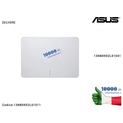 13NB09S2L01011 Adesivo Mylar Copertura per Touchpad Mouse [SILVER] ASUS X556 X556U X556UA X556UB X556UF X556UJ X556UQ X556UR ...
