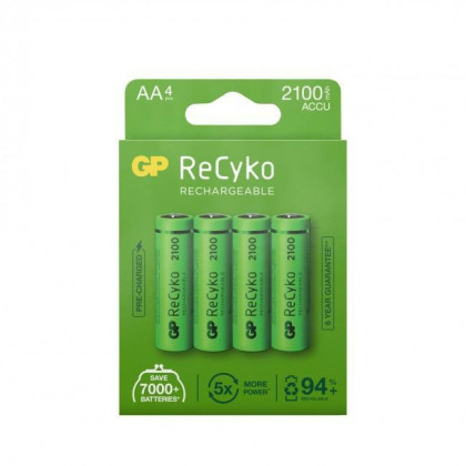 201212 GP RECYKO 210AAHCE-2WB4/AA ReCyko, Rechargeable battery,