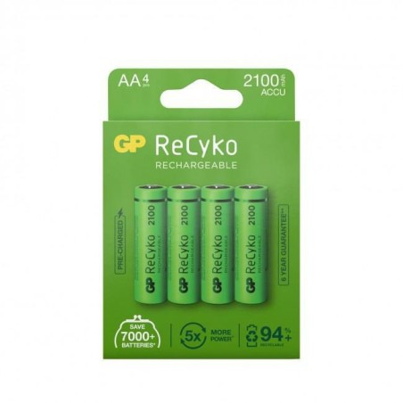 201212 GP RECYKO 210AAHCE-2WB4/AA ReCyko, Rechargeable battery,