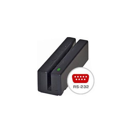 21040079 MagTek Swipe Reader TK 1 2 Black, Port Powered