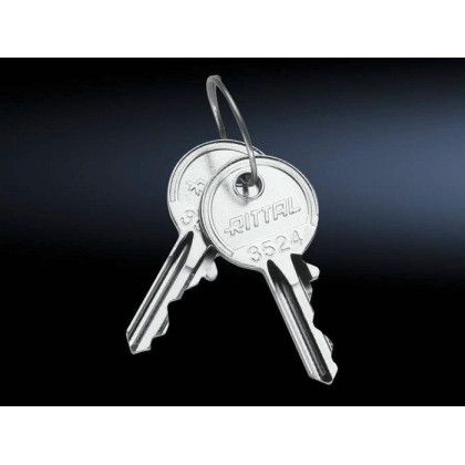 2532000 Rittal SZ Series Key with 3524 E barrel For Use With Security