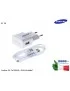 GH44-02430D Alimentatore Carica Batteria USB + Cavo Dati microUSB SAMSUNG [10W 5V 2A / 15W 9V 1,67A] [BIANCO] EP-TA12EWE ECB-...