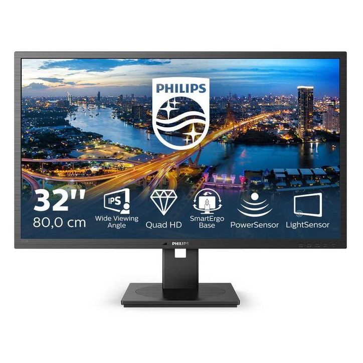 325B1L/00 Philips 31,5, 2560x1440, IPS Flat, H/A B Line 325B1L/00, 80 cm