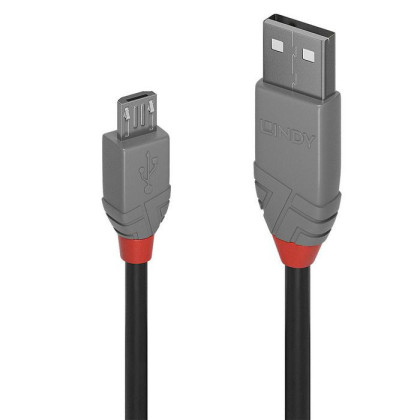 36732 Lindy 1M Usb 2.0 Type A To Micro-B 832547 Cable, Anthra Line