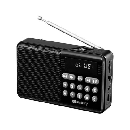 421-18 Sandberg Speaker Radio FM+BT Recharge