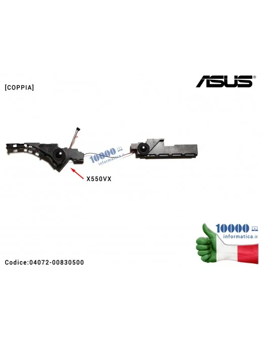 Altoparlanti Speaker ASUS X550IK X550IU X550VQ X550VX F550IK F550IU F550VQ F550VX K550IK K550IU K550VQ K550VX
