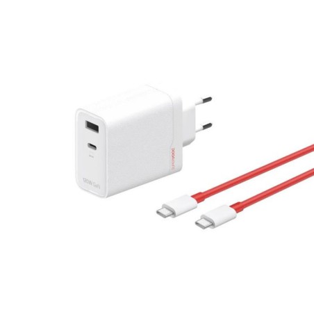 5461100631 OnePlus 120W Dual Ports SuperVooc Adapter+ Cable Type-C+ Type-A