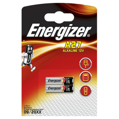 639333 Energizer ALKALINE A27 2PK EN-639333, Single-use