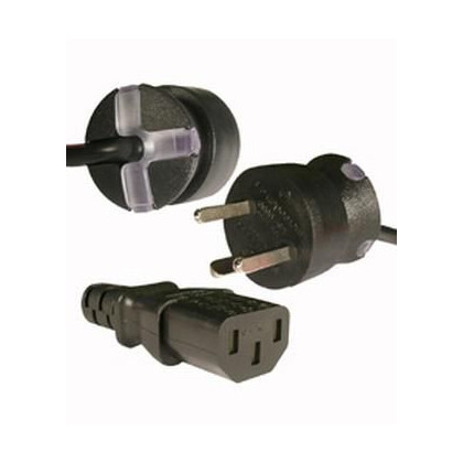 910520 Mercodan SmarTplug computer power 910520 cable black 1.8m, Straight