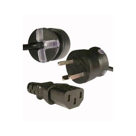 910520 Mercodan SmarTplug computer power 910520 cable black 1.8m, Straight