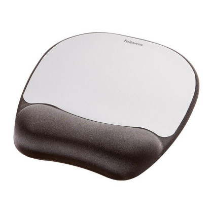 9175801 Fellowes Mouse Pad Black, Silver