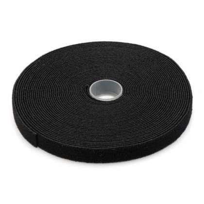 AK-770905-100-S Digitus Hook-and-loop fastener tape 136289 fabric, 10m x 15mm x 2.6mm,