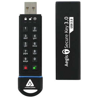 ASK3-30GB Apricorn Aegis Secure Key USB3 30GB **New Retail**