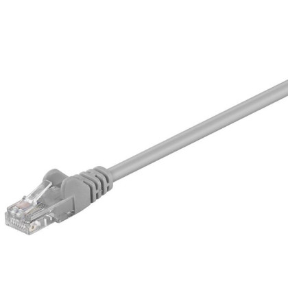 B-UTP505 MicroConnect U/UTP CAT5e 5M Grey PVC SNAGLESS Unshielded Network Cable,