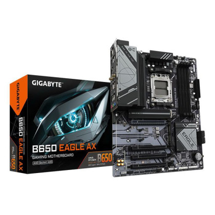 B650 EAGLE AX Gigabyte Motherboard - Supports Amd Ryzen 7000 Cpus, 12+2+2