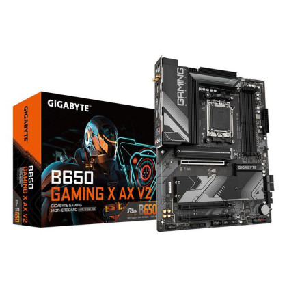 B650 GAMING X AX V2 Gigabyte Motherboard - Supports Amd Ryzen 8000 Cpus, 8+2+2 Phases