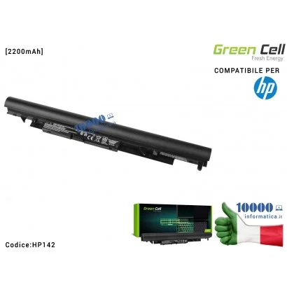 HP142 Batteria HSTNN-DB8F Green Cell Compatibile per HP [2200mAh] 15-BS 15-BW 17-AK 17-BS 240 G6 245 G6 250 G6 255 G6