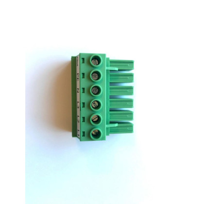 CA-101005 Charge Amps Terminal block Plug-In 16-32A 6P 6 pole Sparepart