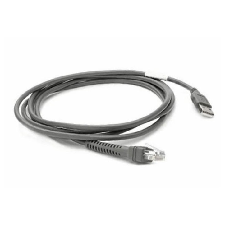 CBA-U21-S07ZBR Zebra Cable, USB, 2.1m, straight CBA-U21-S07ZAR Shielded, series A connector,