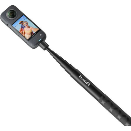 CINSAAVF Insta360 Invisible Selfie Stick Camera Black