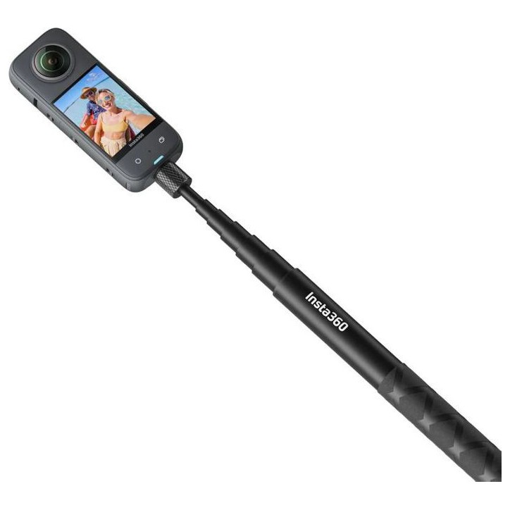CINSAAVF Insta360 Invisible Selfie Stick Camera Black