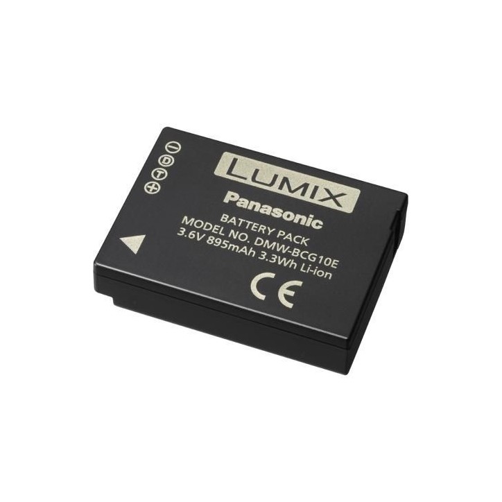 DMW-BCG10E Panasonic Battery 3.3Wh DMW-BCG10E, Lithium-Ion