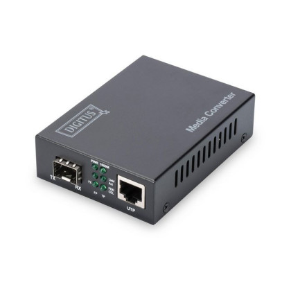 DN-82130 Digitus Gigabit Ethernet Media 763971 Converter, SFP SFP Open Slot,