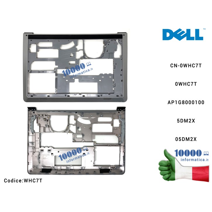 Bottom Case Cover Inferiore DELL Inspiron 15-5000 15-5545 15-5547 15-5548 15M 15-5542 15-5557 P39F 0WHC7T AP1G8000100 5DM2X 05DM