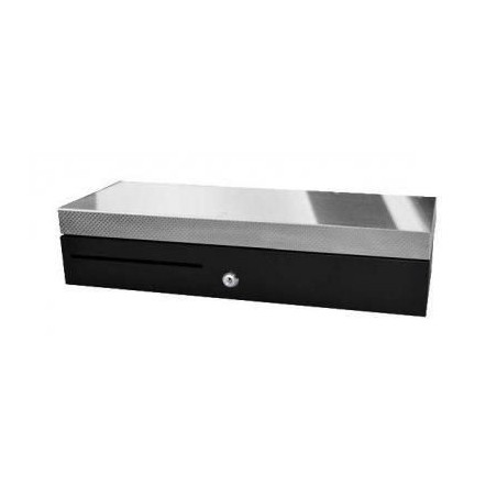 ECD460B-BLK APG Cash Drawer ECD460 Flip Lid Cash Drawer, Black, 460 x 170 x 100, RJ11