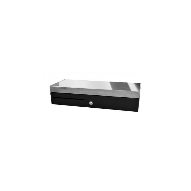 ECD460B-BLK APG Cash Drawer ECD460 Flip Lid Cash Drawer, Black, 460 x 170 x 100, RJ11