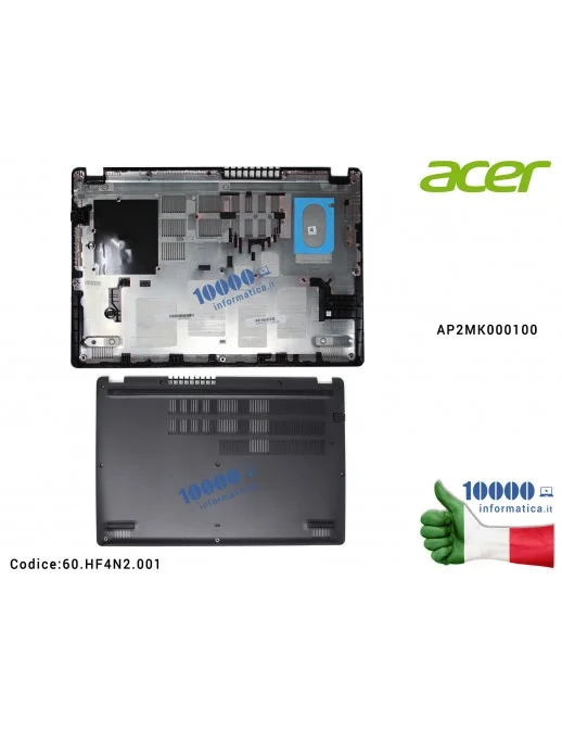Bottom Case Scocca Inferiore ACER Aspire A515-43 A515-43G A315-42 A315-42G AP2MK000100