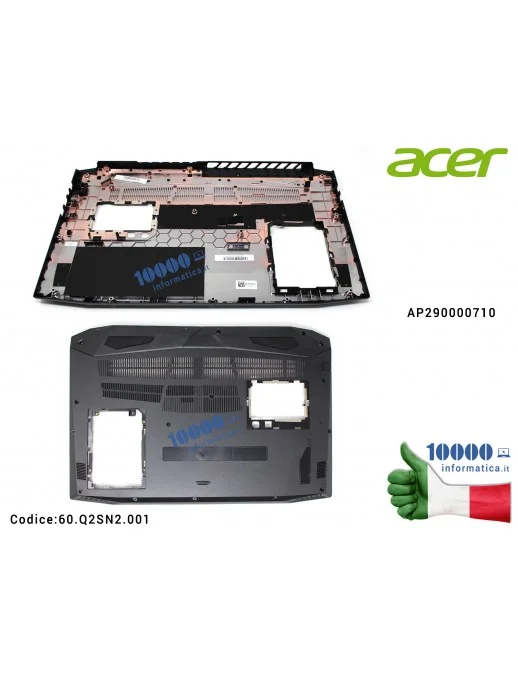 Bottom Case Scocca Inferiore ACER Aspire AN515-31 AN515-41 Nitro AN515-51 AN515-41 AP290000710 60Q2SN2001 60.Q2SN2.001