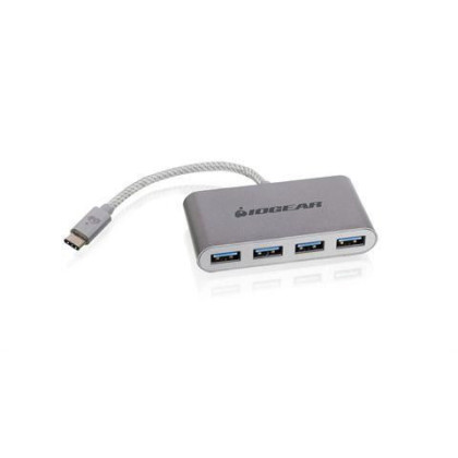 GUH3C14 IOGEAR HUB-C, USB-C To 4-Port USB-A Hub