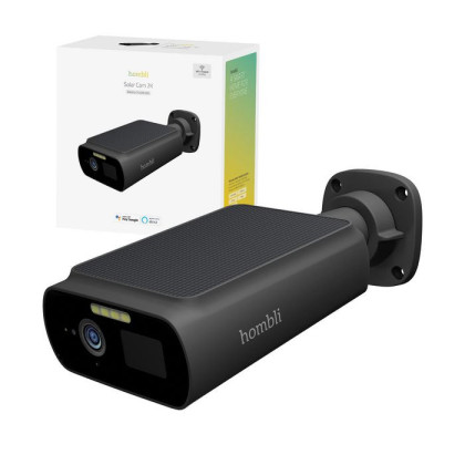 HBZC-0100 Hombli Solar Cam 2K Black