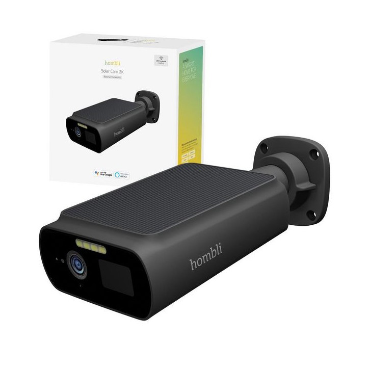 HBZC-0100 Hombli Solar Cam 2K Black