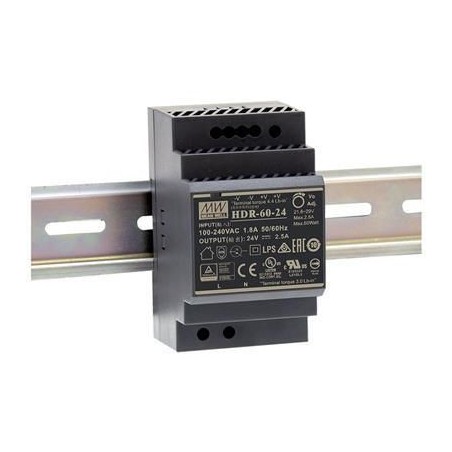 HDR-60-12 Mean Well HDR-60-12 power adapter/inverter 60 W