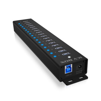 IB-HUB1717-U3 ICY BOX 17-Port Hub With Usb 3.2 Gen 1 Type-A Interface
