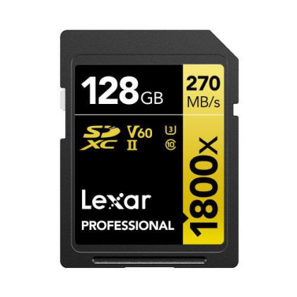 LSD1800128G-BNNNG Lexar Memory Card 128 Gb Sdxc Uhs-Ii Class 10