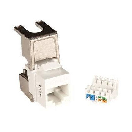 LVN128146 Lanview PRO Cat6a Unshielded flip jack keystone