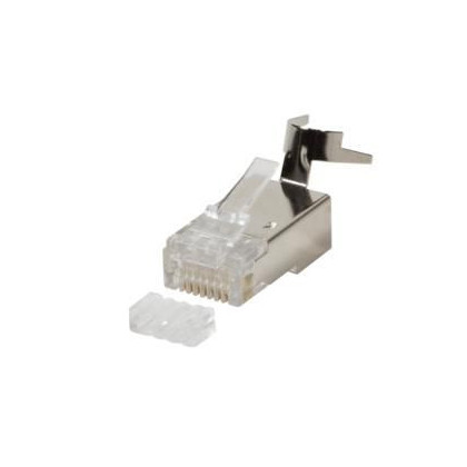 MP0030 LogiLink Modular Plug RJ45 Cat.8.1 + Cat.6A, 10 pcs., shielded 10
