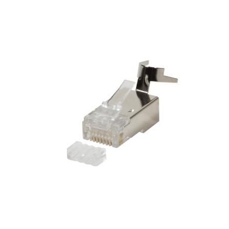 MP0030 LogiLink Modular Plug RJ45 Cat.8.1 + Cat.6A, 10 pcs., shielded 10